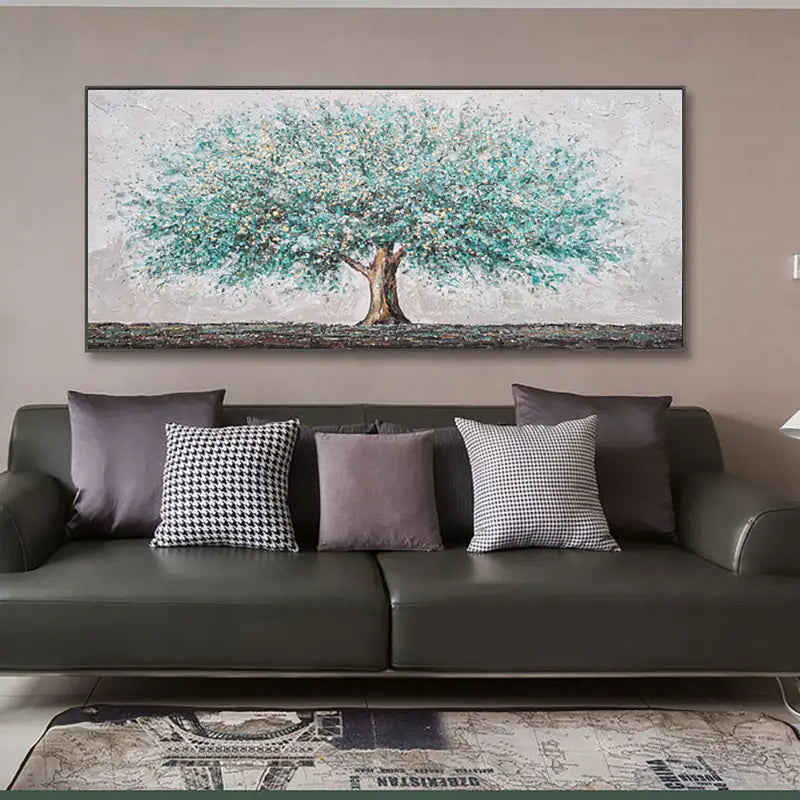 Flower And Tree Painting #FT 007