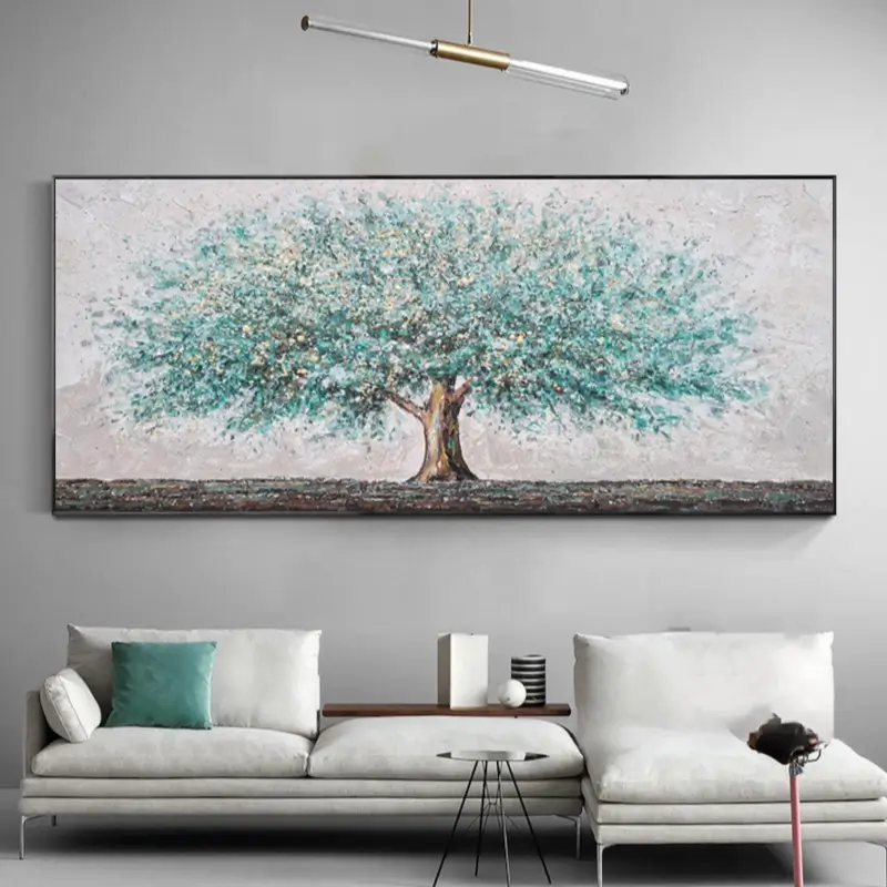 Flower And Tree Painting #FT 007