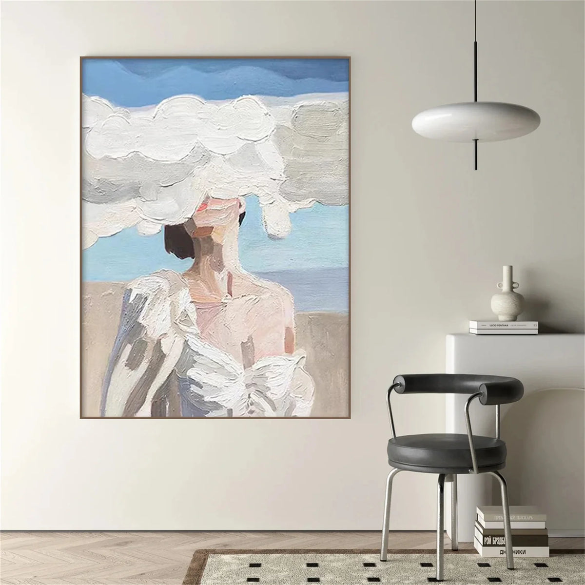 Abstract Portrait Texture Wall Art # PT040