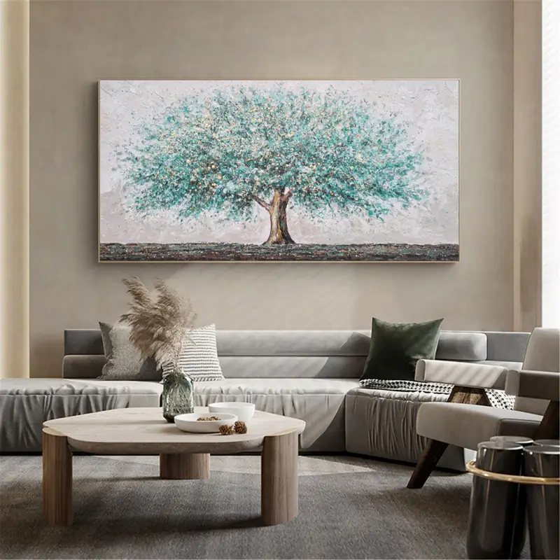 Flower And Tree Painting #FT 007