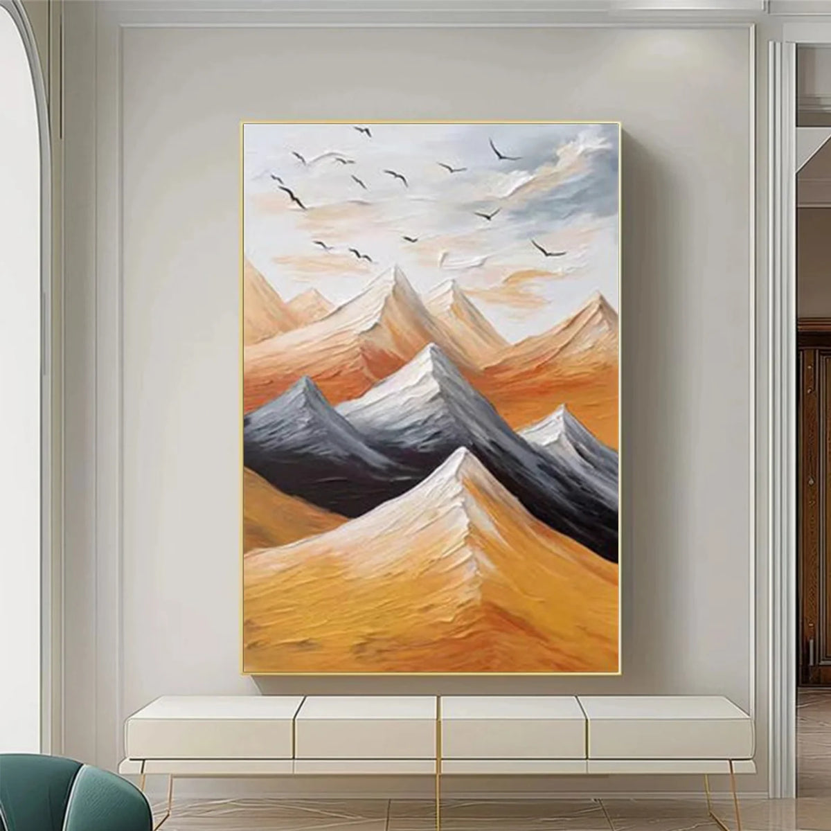 Minimalist Mountain Canvas # MM377