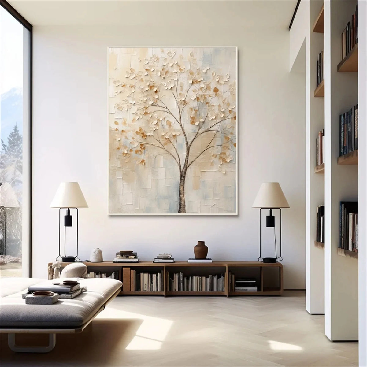 Flower And Tree Painting #FT 209