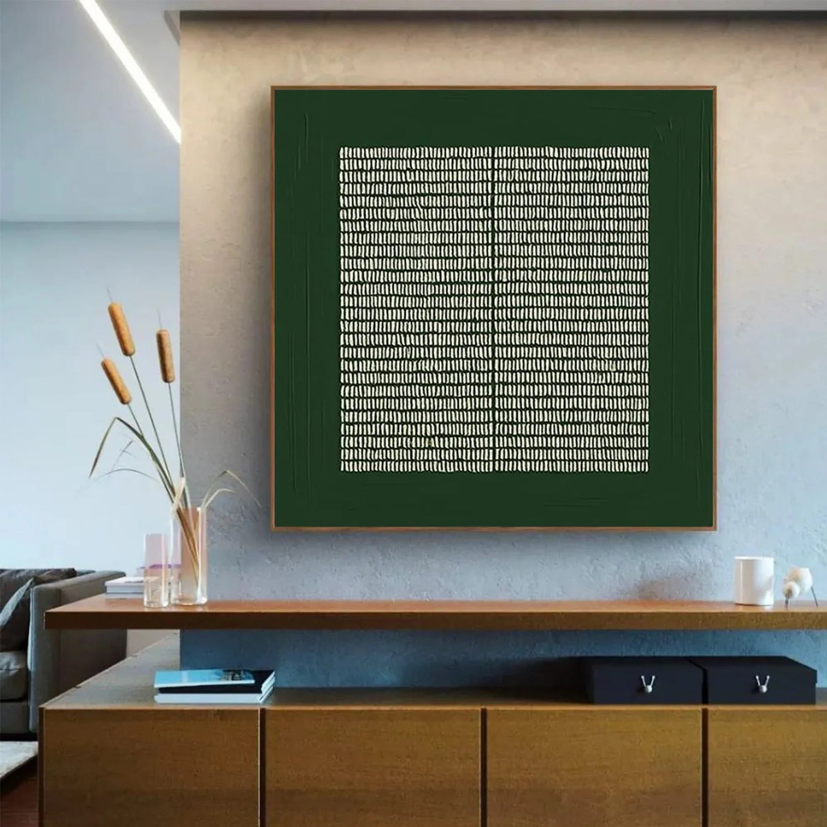 Minimalist Texture Canvas Art #MM402
