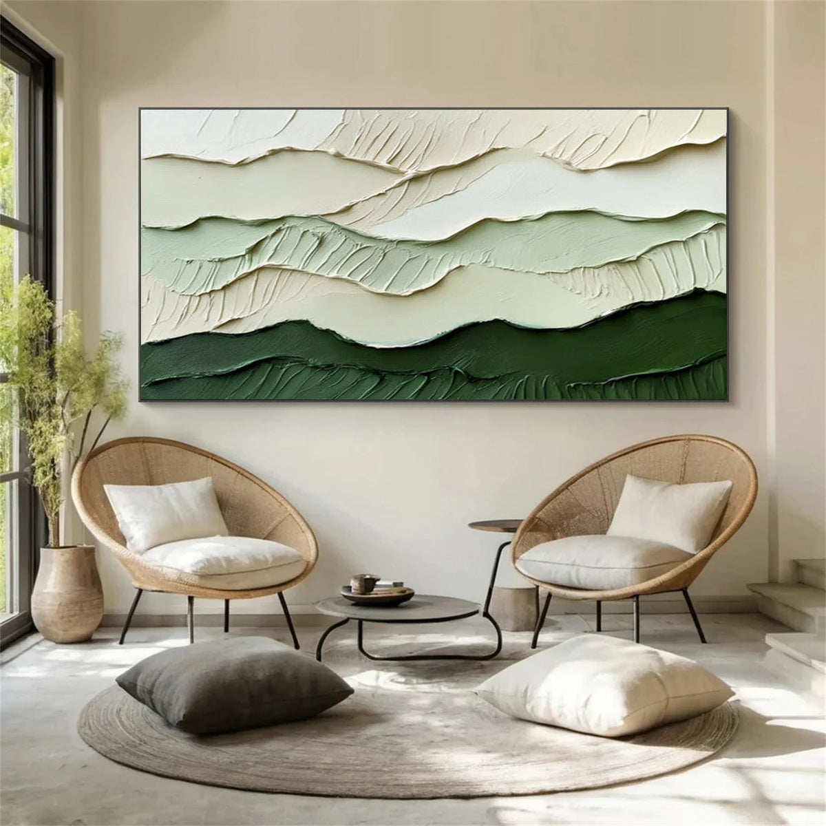 Minimalist Texture Canvas # MM429