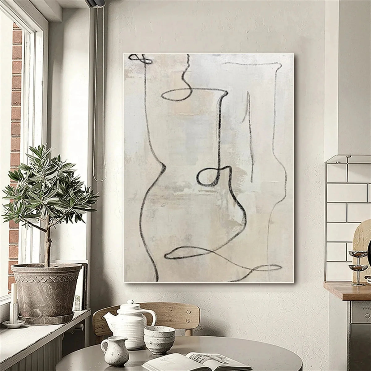 Abstract Texture Wall Art # AB688