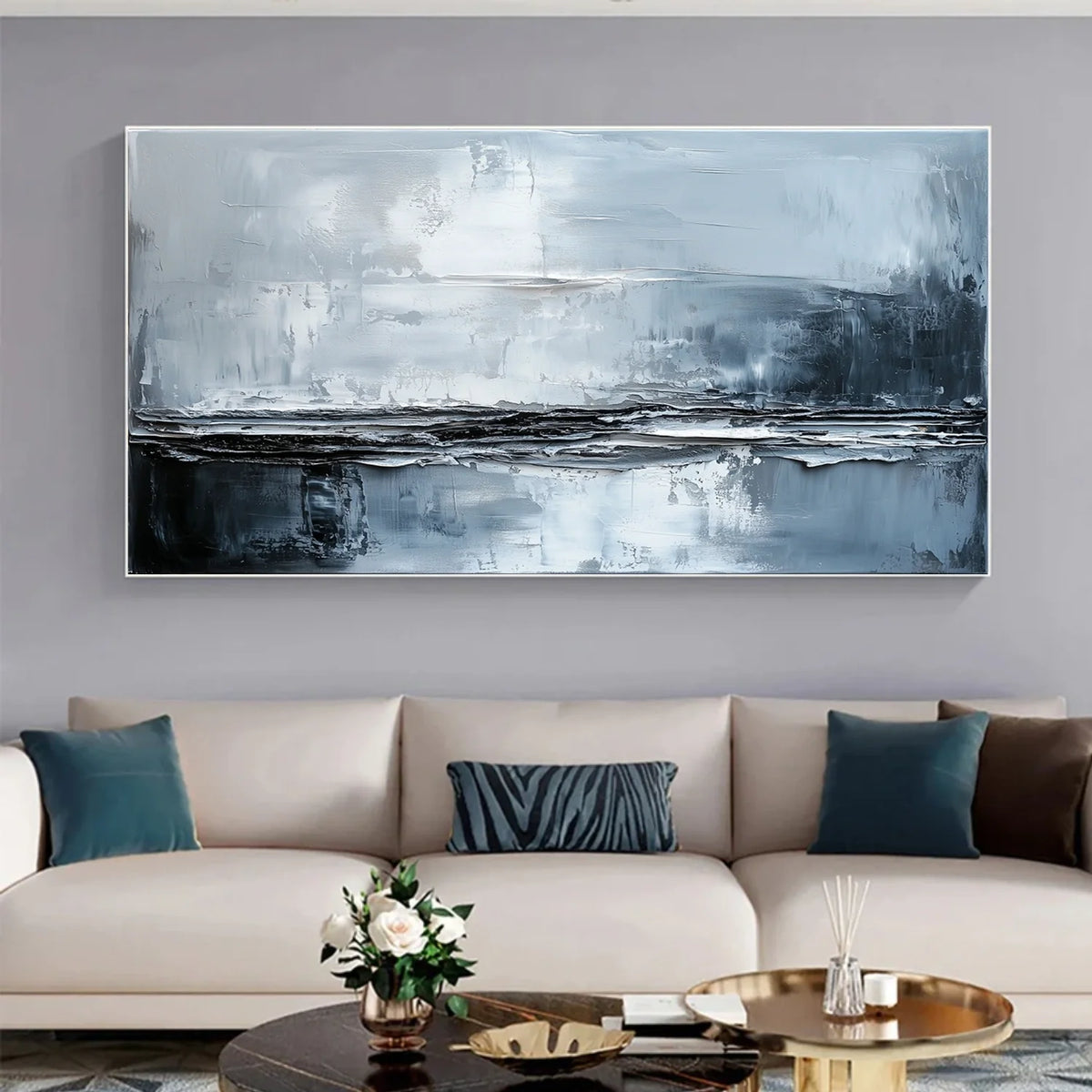 Abstract Texture Wall Art #AB628