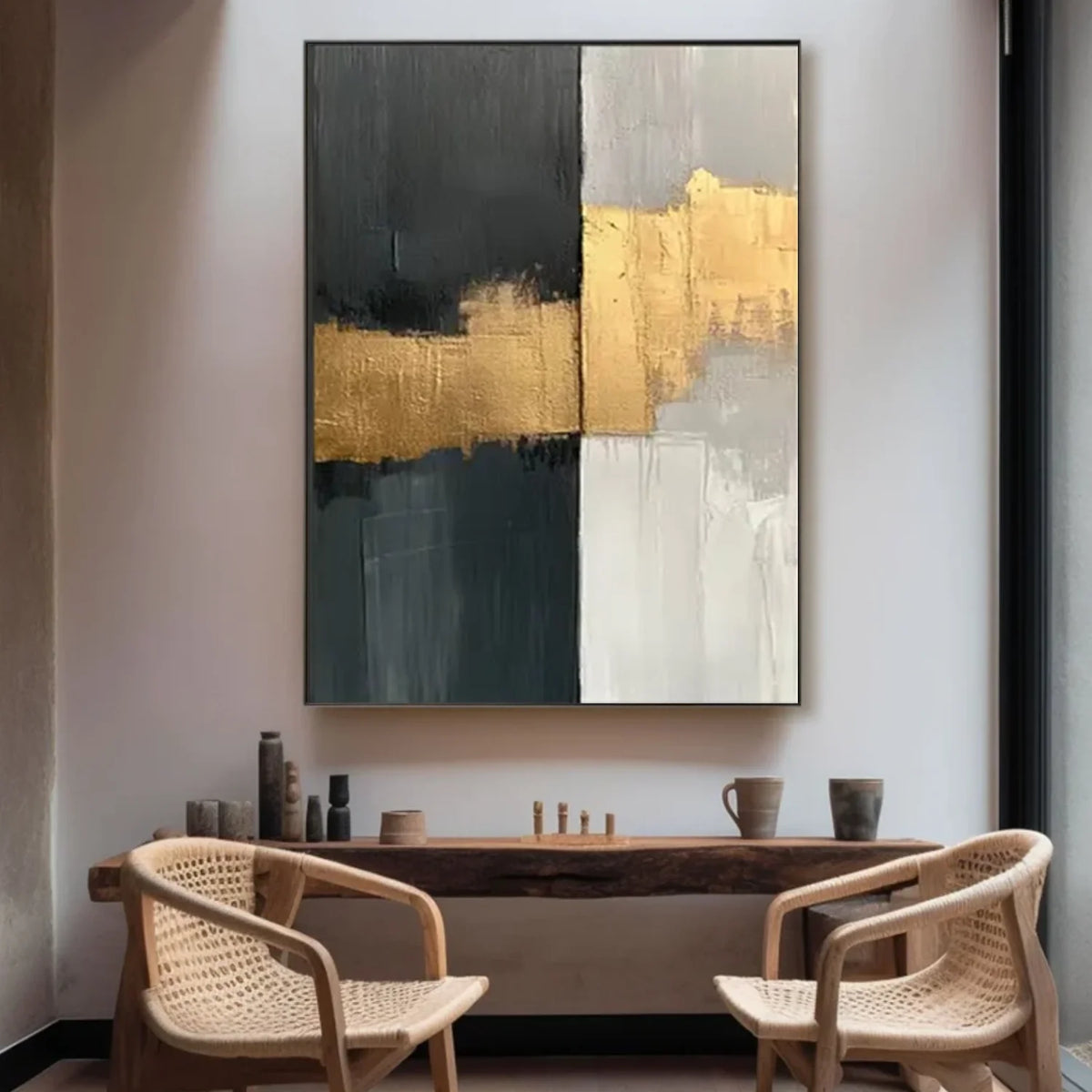 Minimalist Texture Canvas # MM371