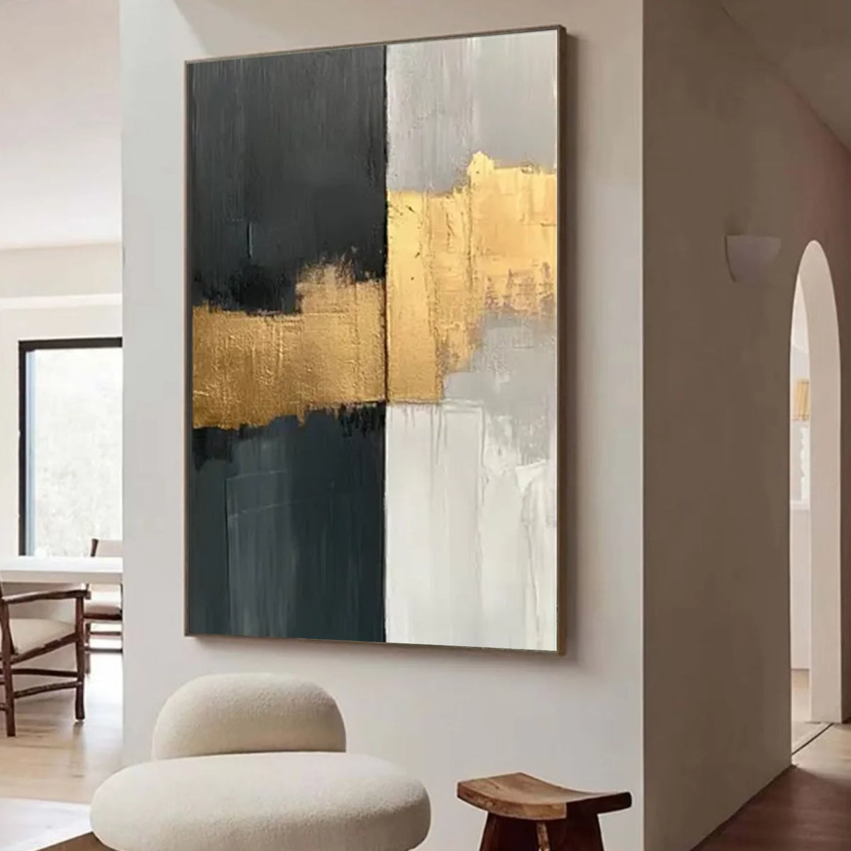 Minimalist Texture Canvas # MM371