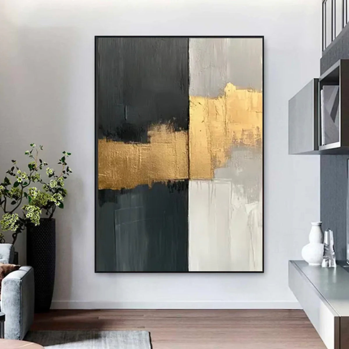 Minimalist Texture Canvas # MM371