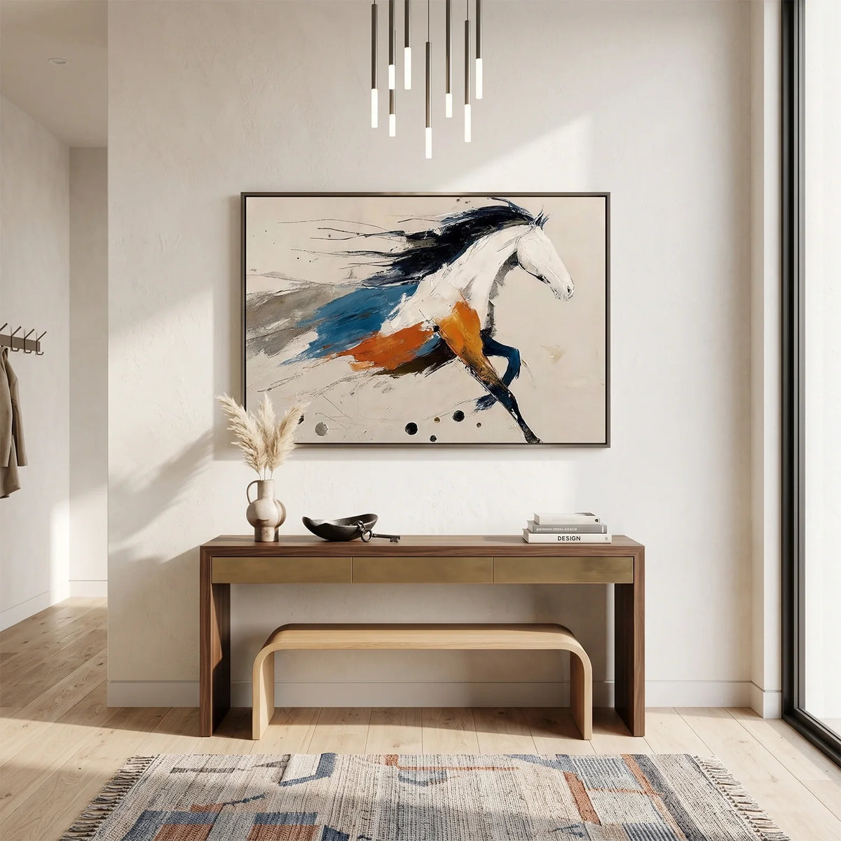 Abstract Animal Canvas Art #AP238