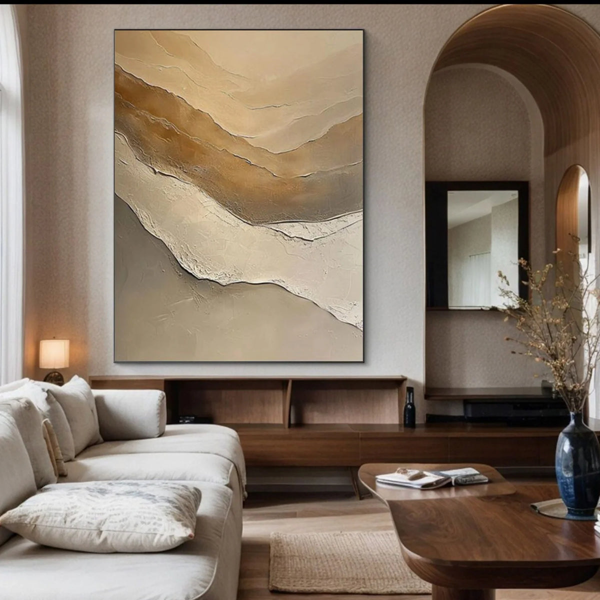 Minimalist Textured Canvas #MM382