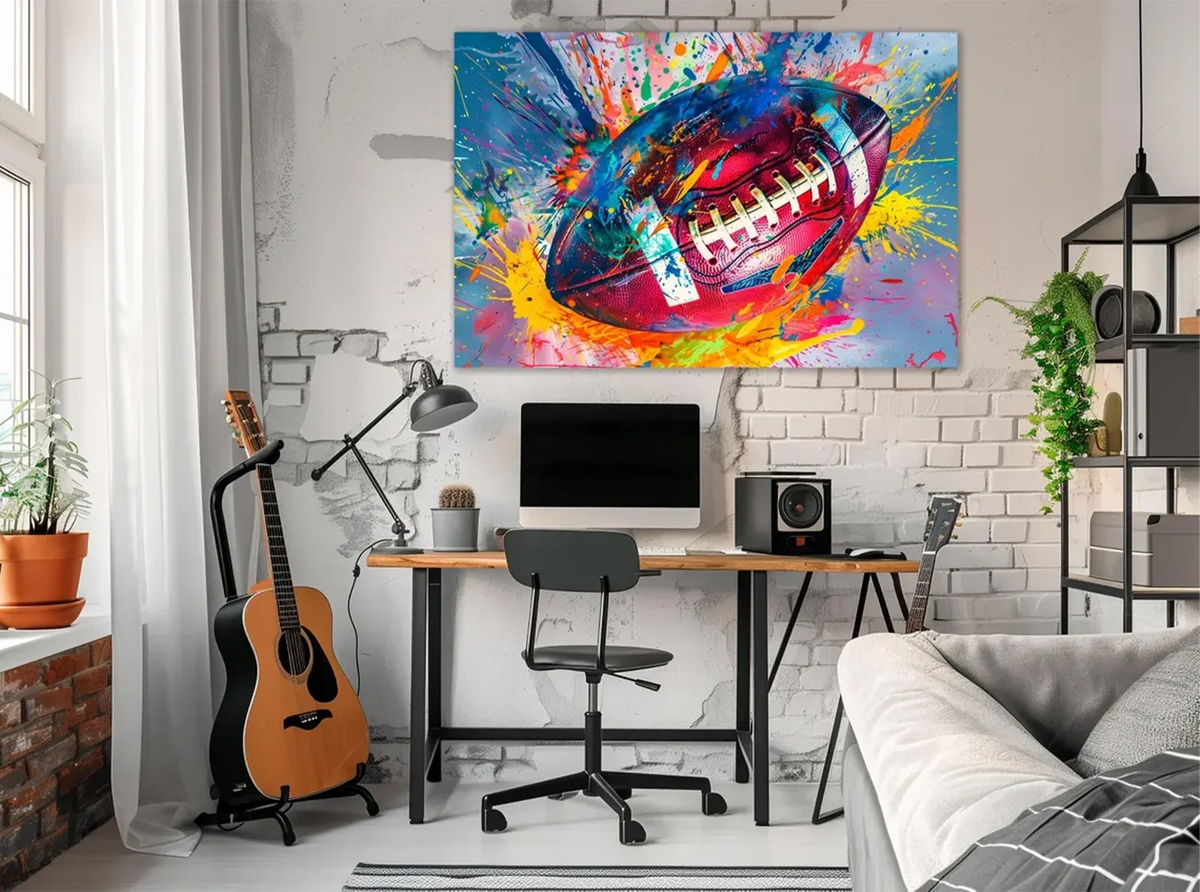 American Football Sports Art Painting Canvas #SA001
