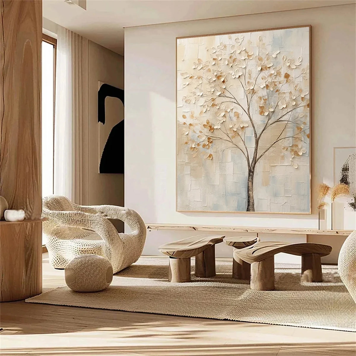 Flower And Tree Painting #FT 209