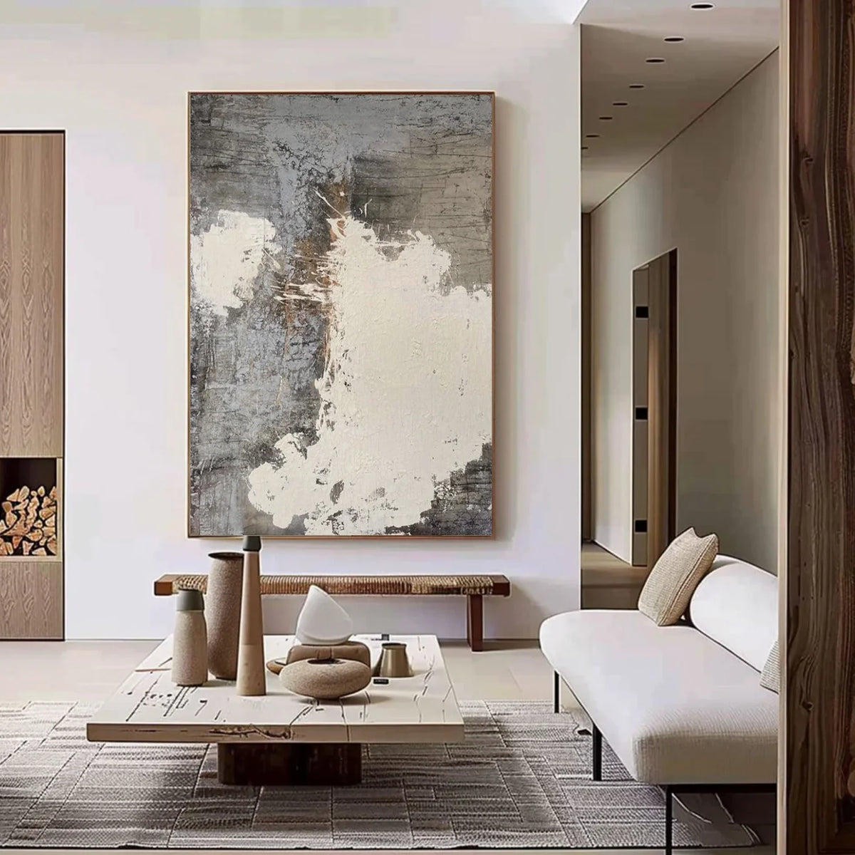 Abstract Textured Wall Art #AB 590
