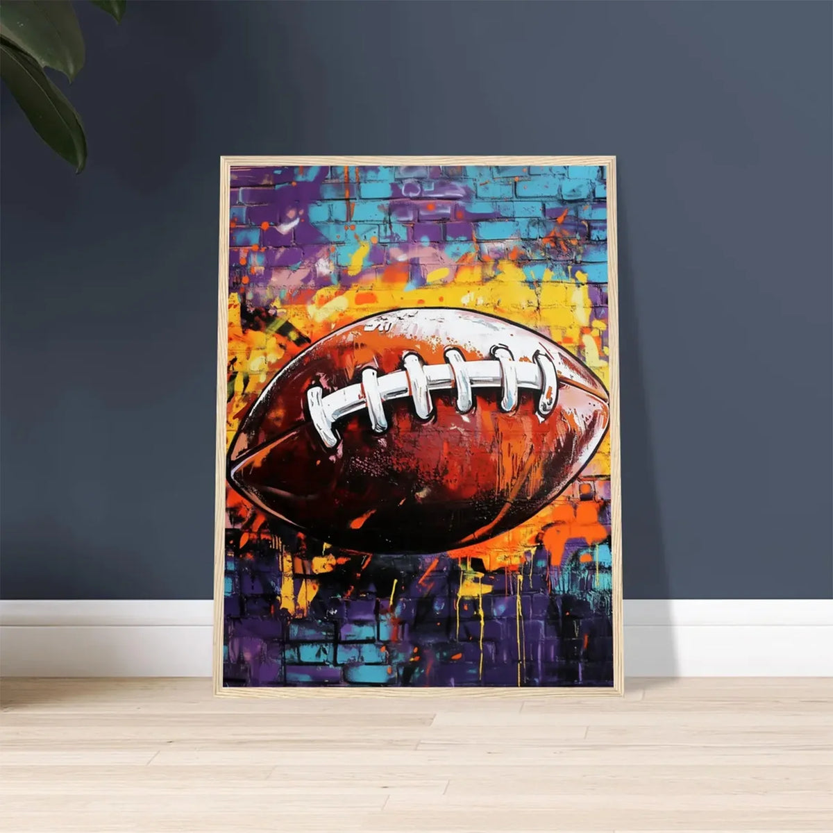 American Football Sports Art Painting Canvas #SA002