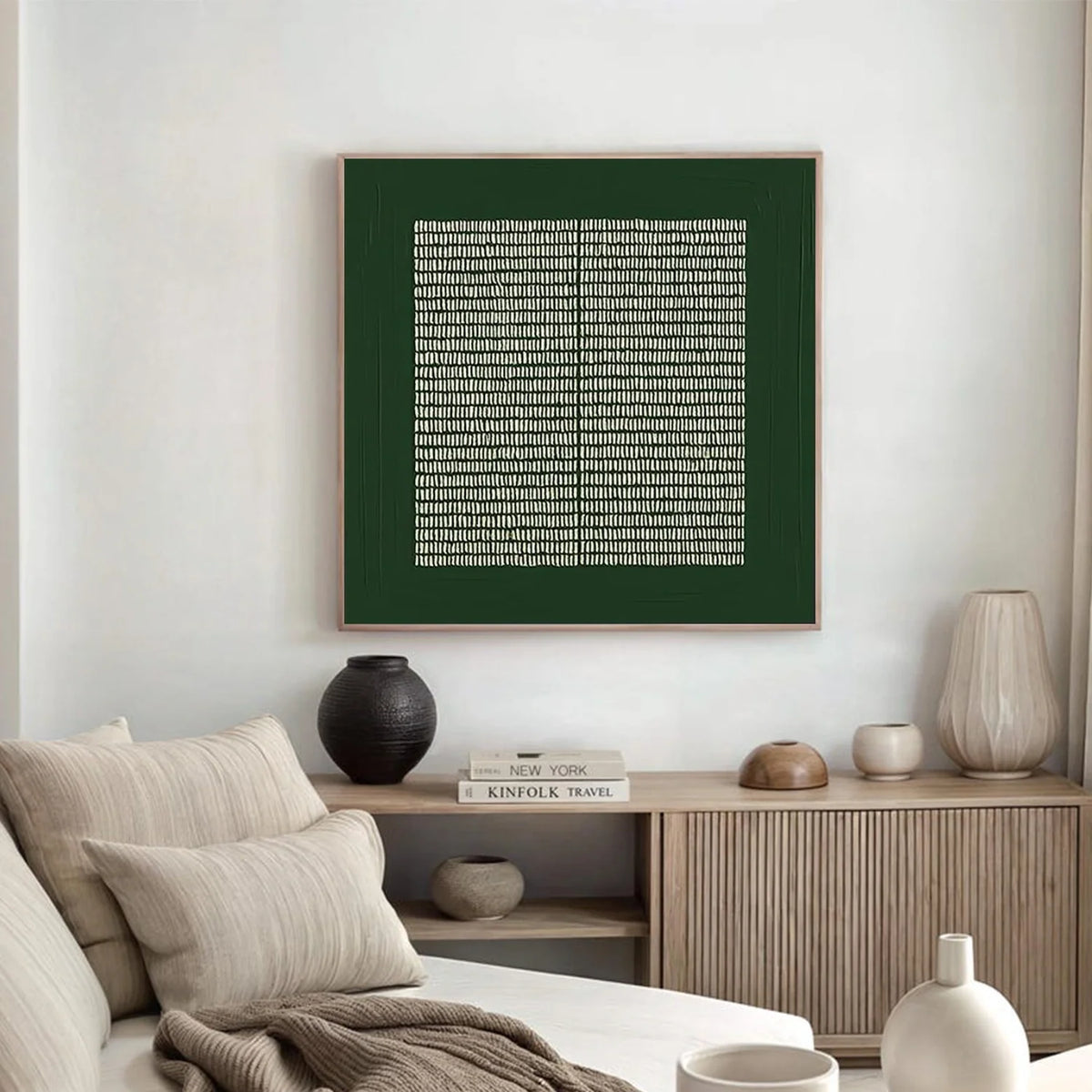 Minimalist Texture Canvas Art #MM402