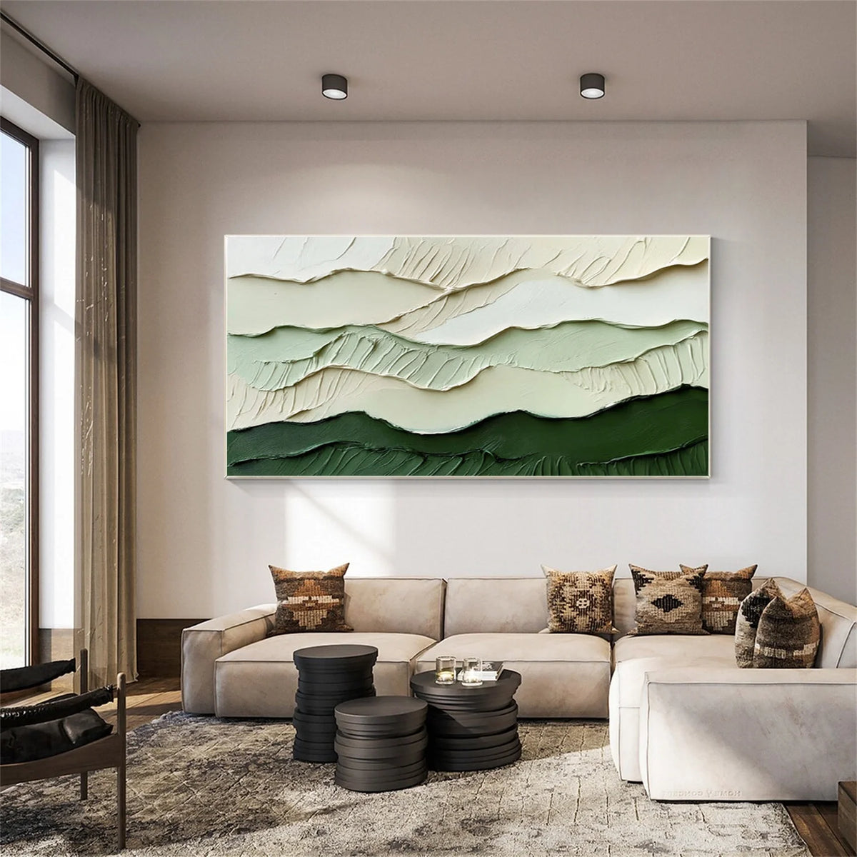 Minimalist Texture Canvas # MM429