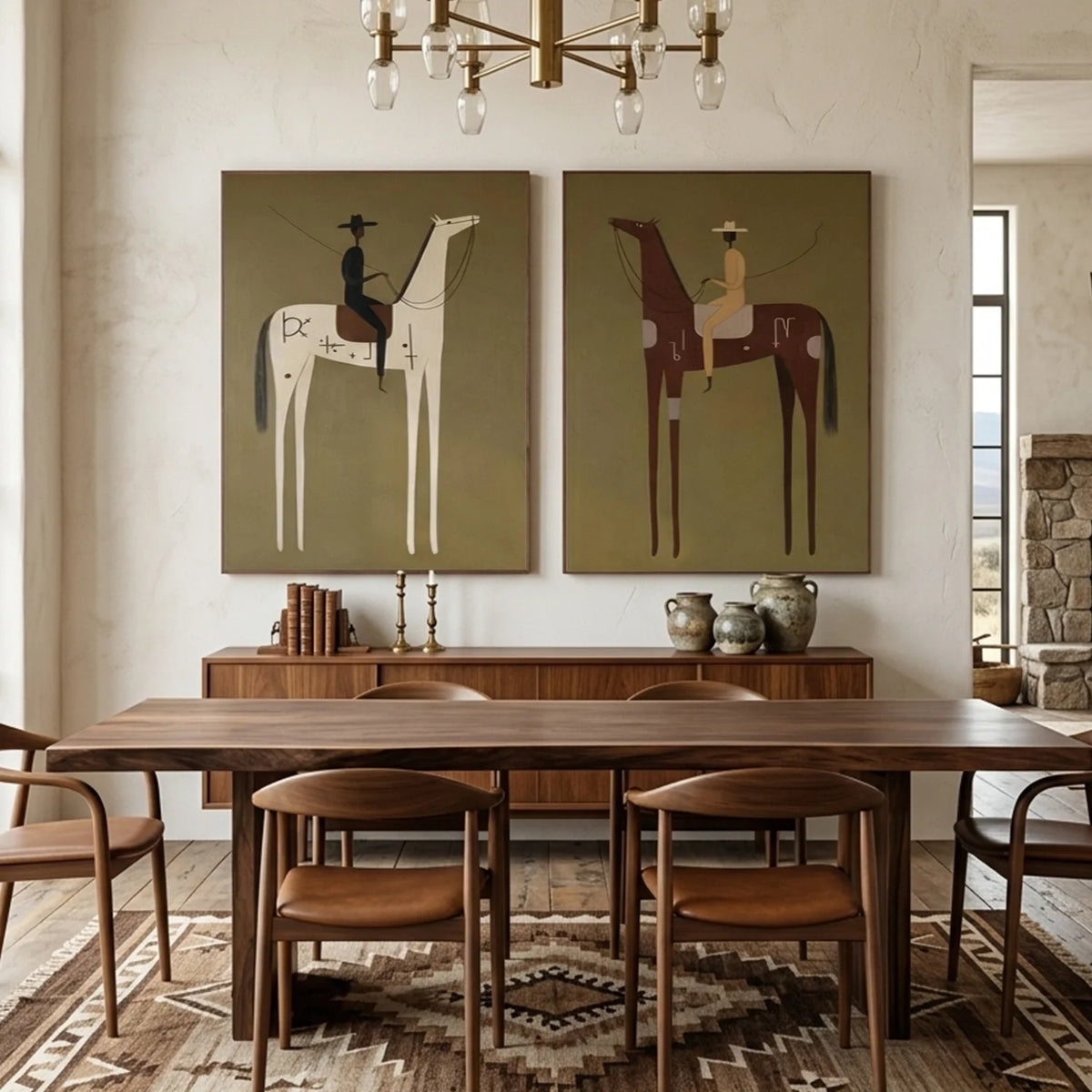 Americana Wall Art Set of 2 #VE029