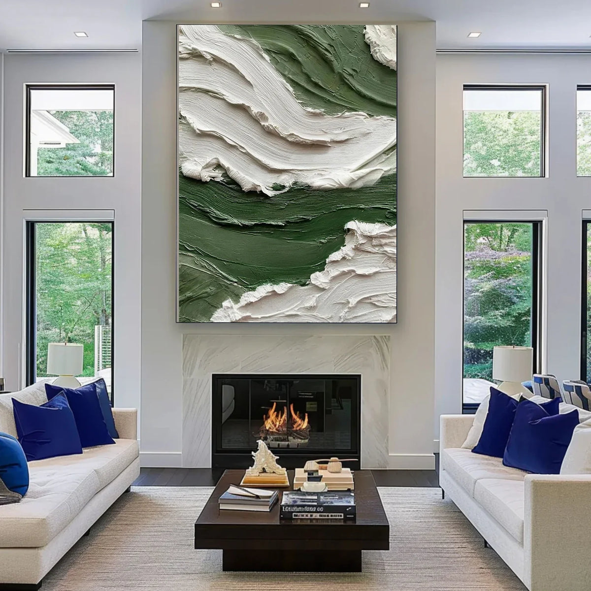 Abstract Texture Wall Art # AB667