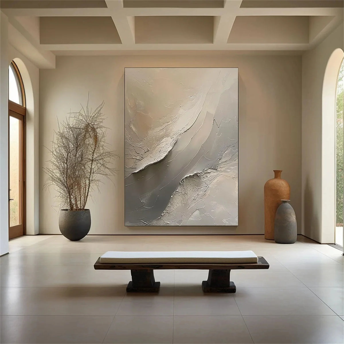 Wabi Sabi Textured Wall Art #WS308