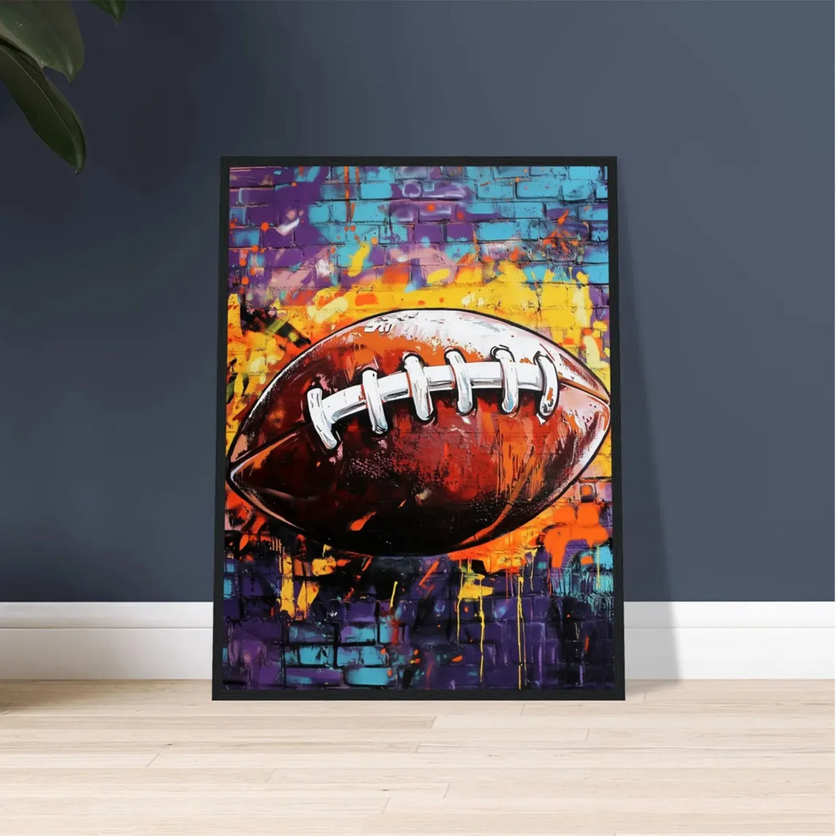 American Football Sports Art Painting Canvas #SA002