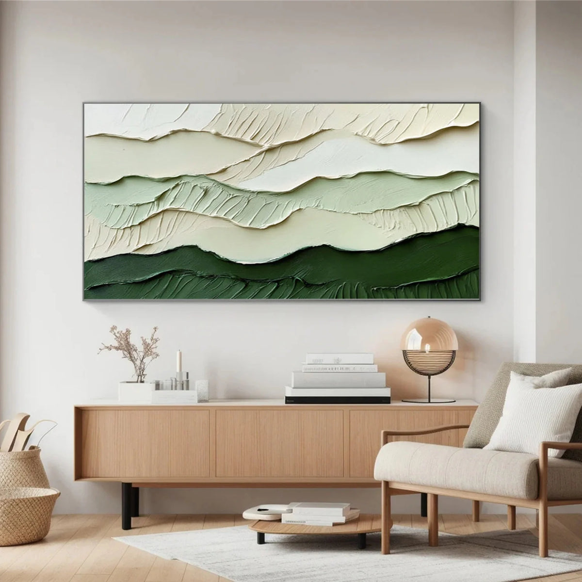 Minimalist Texture Canvas # MM429