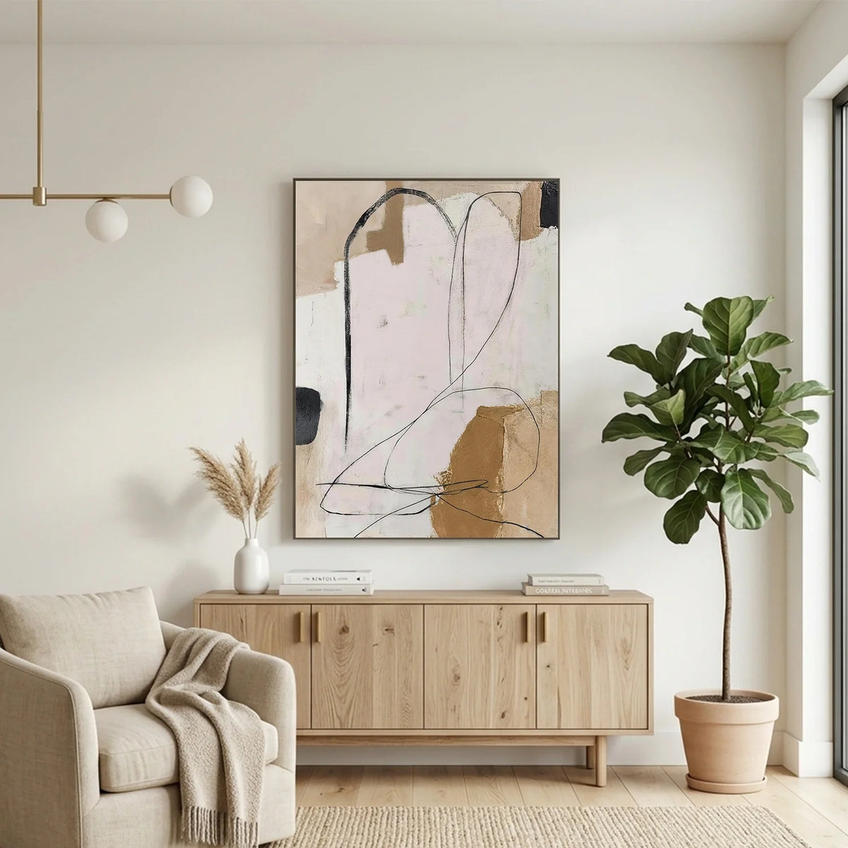 Abstract Texture Wall Art # AB700