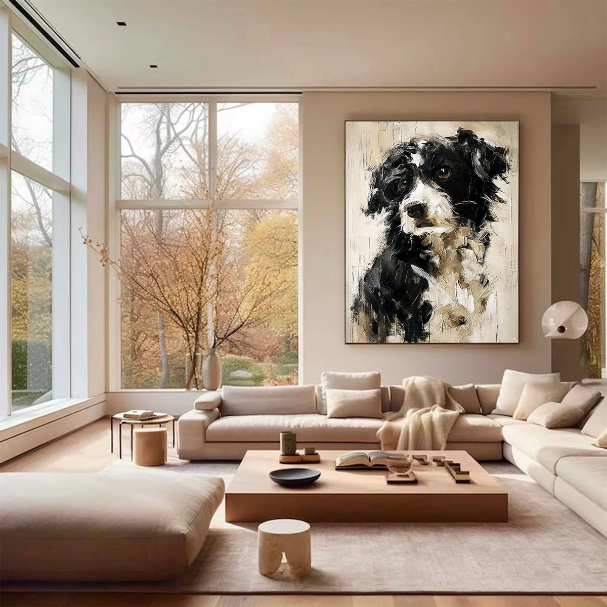 Abstract Animal Canvas Art #AP224
