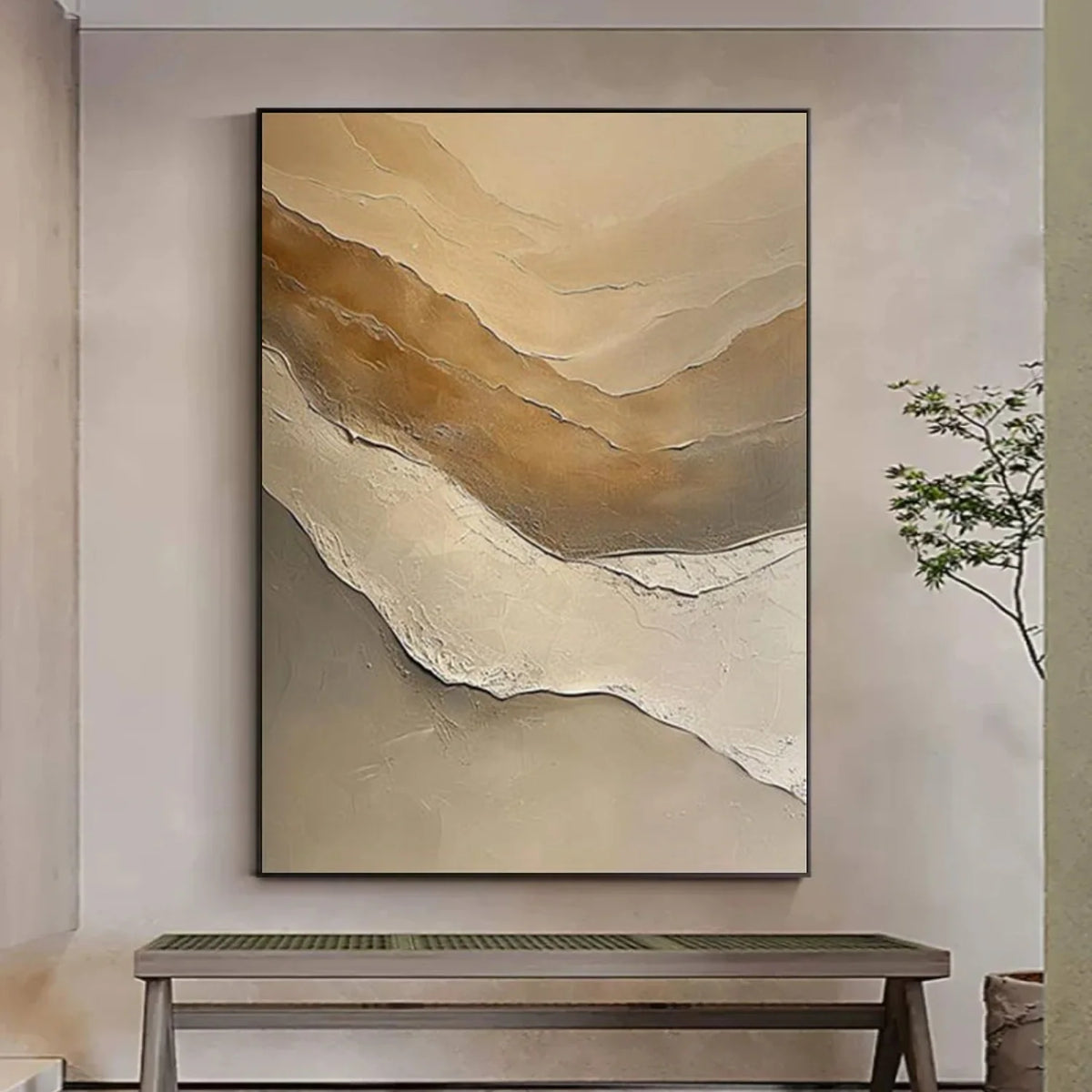 Minimalist Textured Canvas #MM382