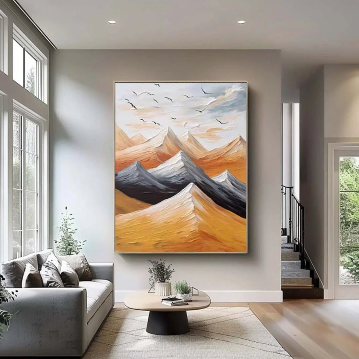 Minimalist Mountain Canvas # MM377