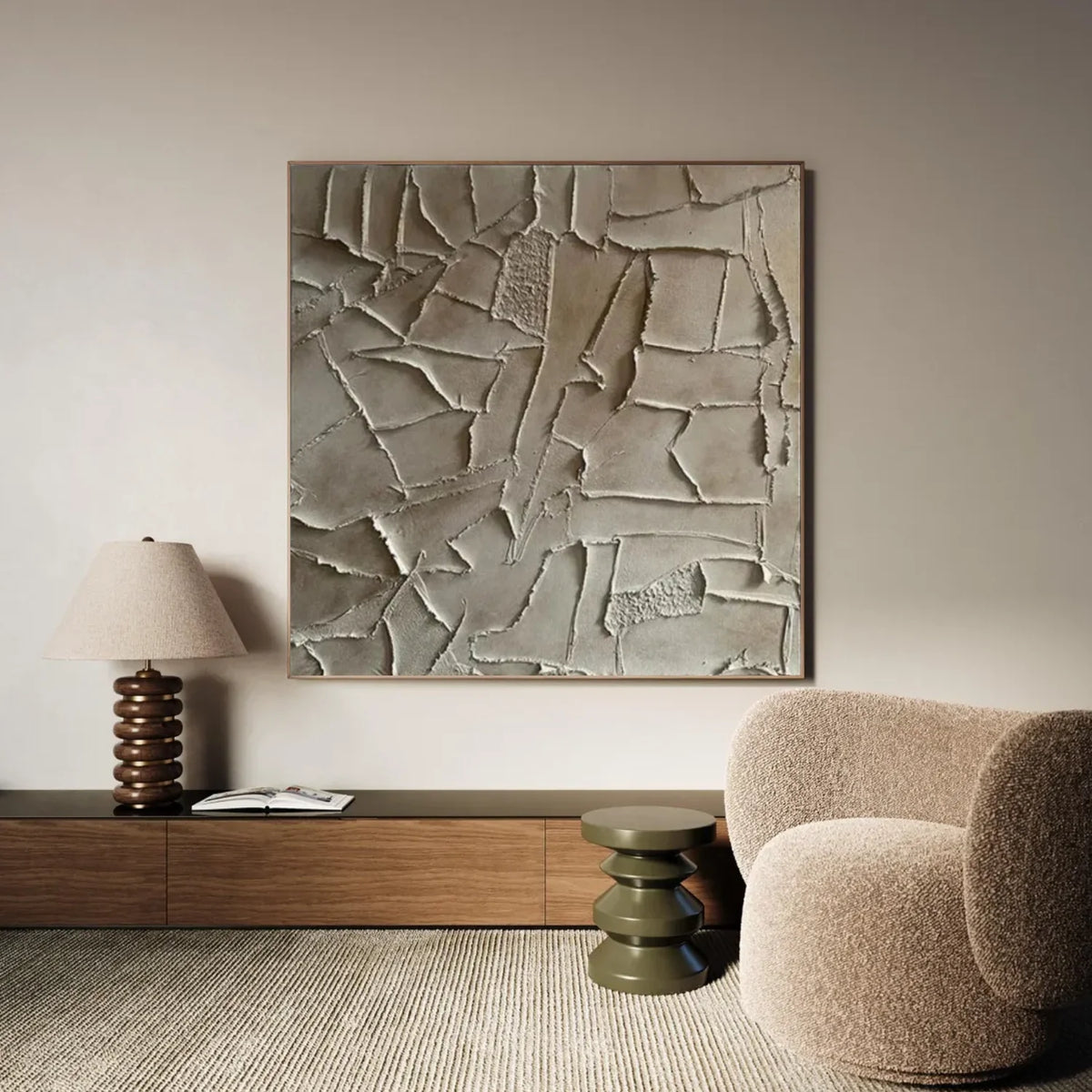 Abstract Texture Wall Art # AB671