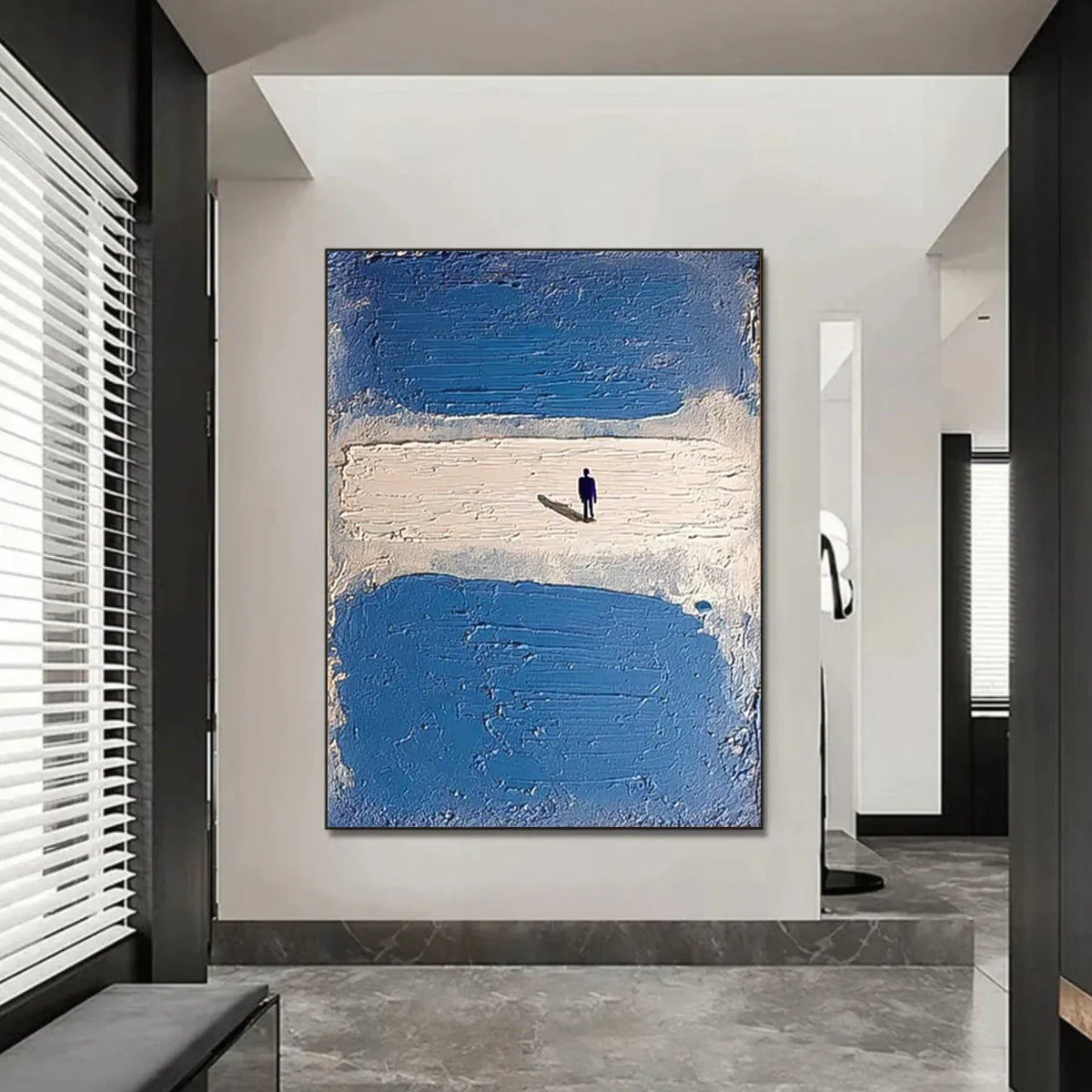 Abstract Portrait Texture Wall Art # PT042