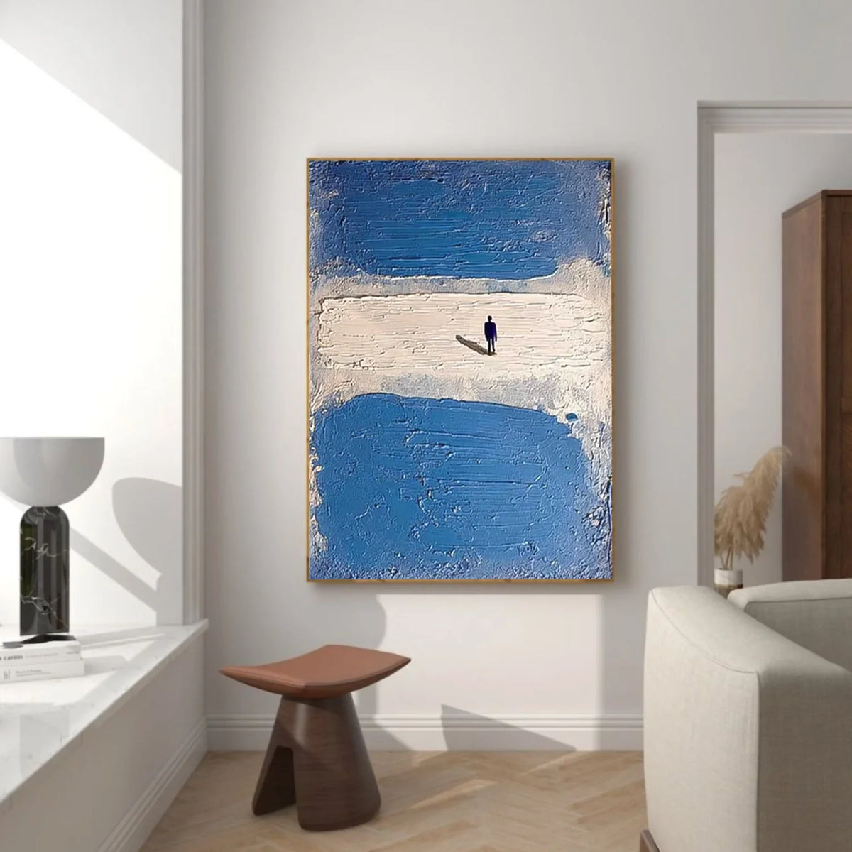 Abstract Portrait Texture Wall Art # PT042