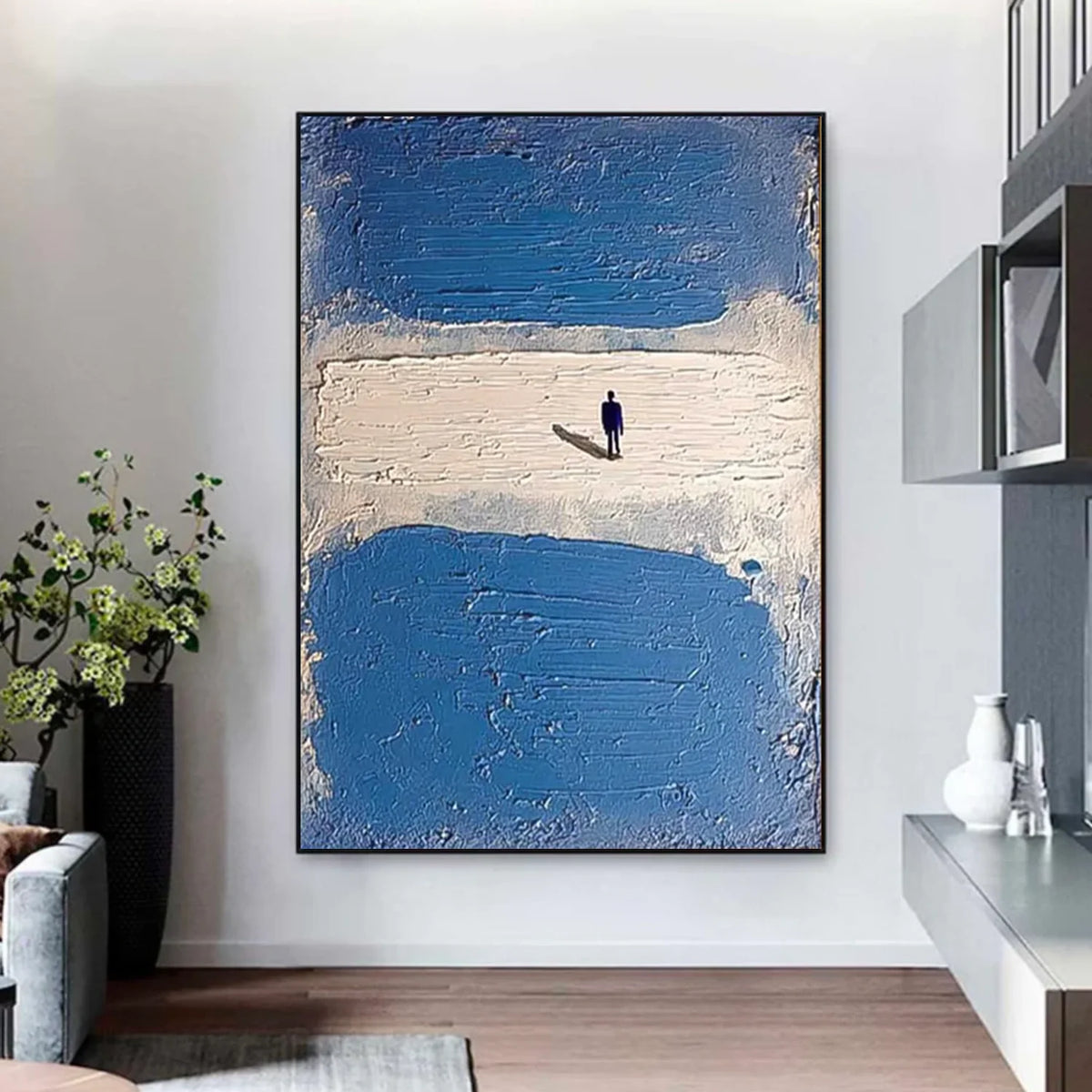 Abstract Portrait Texture Wall Art # PT042