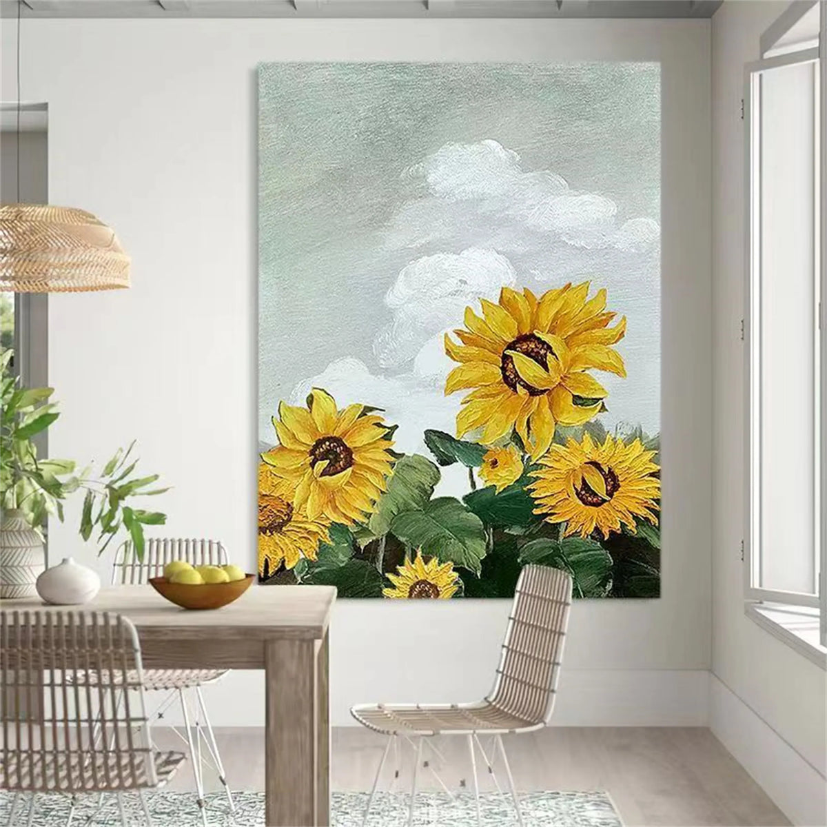 Flower And Tree Painting #FT 085