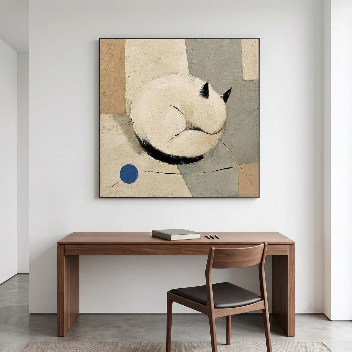 Abstract Animal Canvas Art #AP243