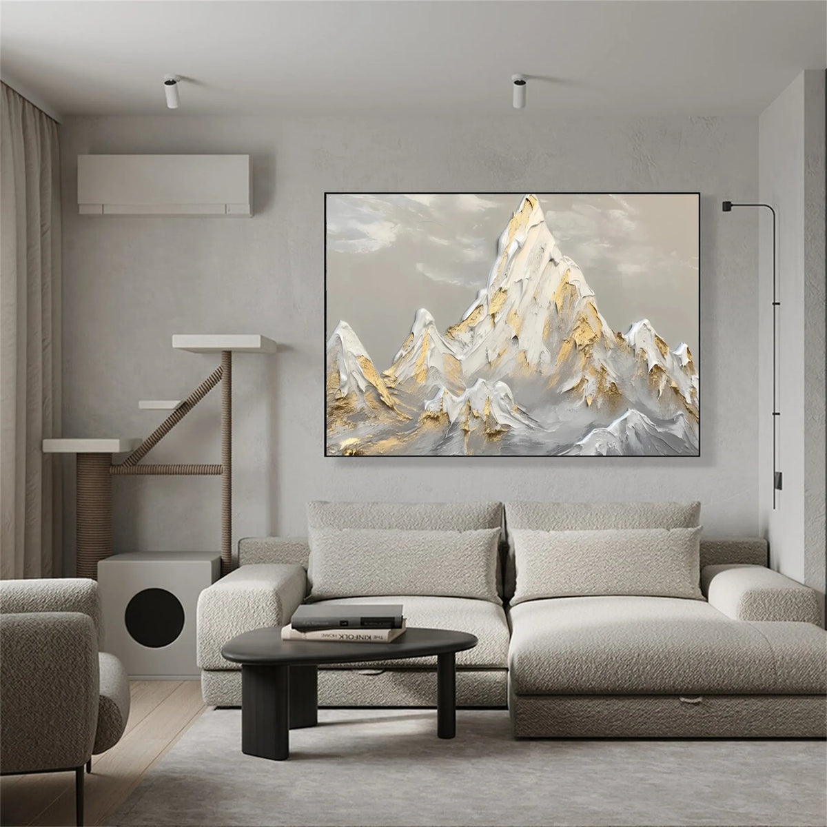 Plaster Art Minimalist Textured Painting #MM263