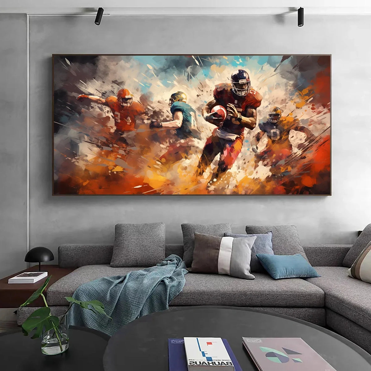 American Football Sports Art Painting Canvas #SA003