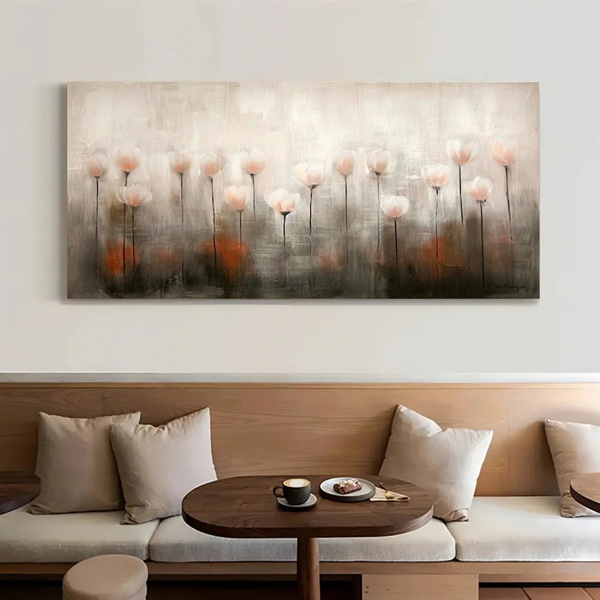 Flower & Tree Abstract Canvas # FT 374