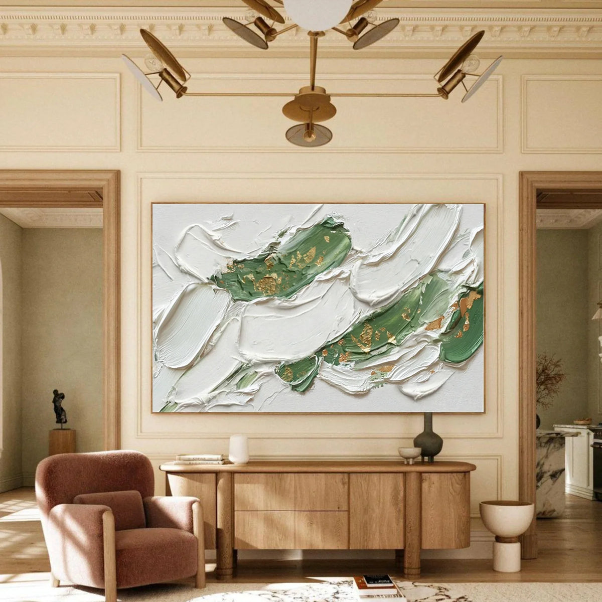 Abstract Texture Wall Art # AB665