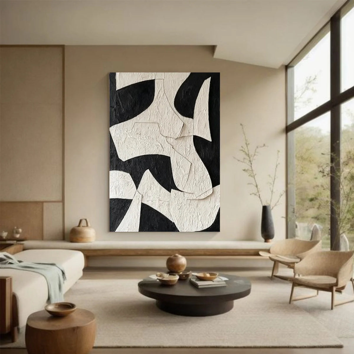 Wabi Sabi Texture Wall Art # WS412