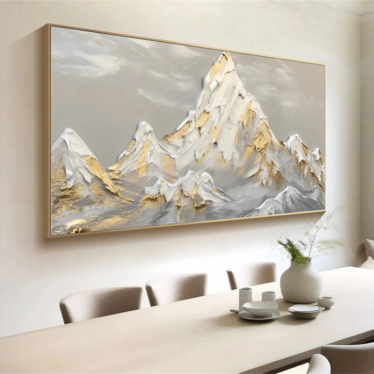 Plaster Art Minimalist Textured Painting #MM263
