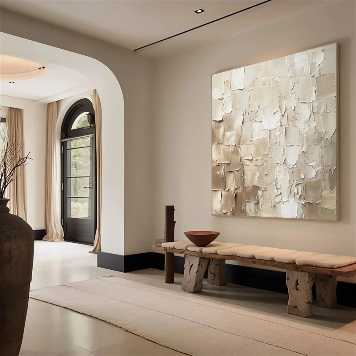 Abstract Textured Wall Art #AB 550