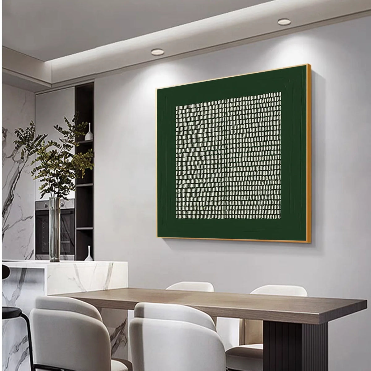 Minimalist Texture Canvas Art #MM402