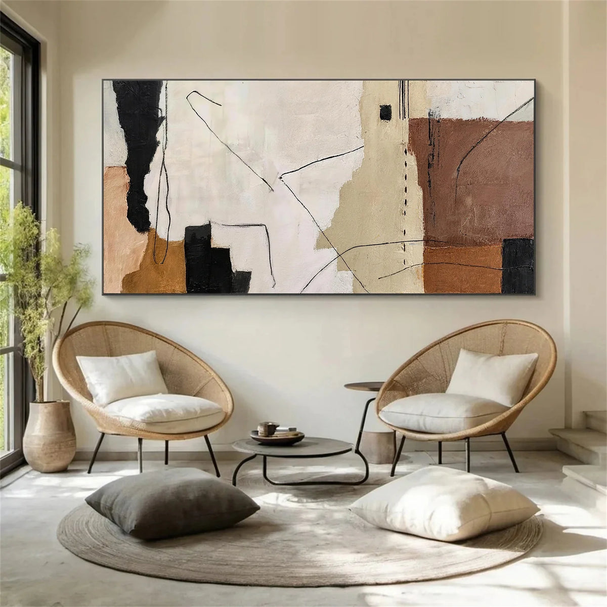 Abstract Texture Wall Art # AB698