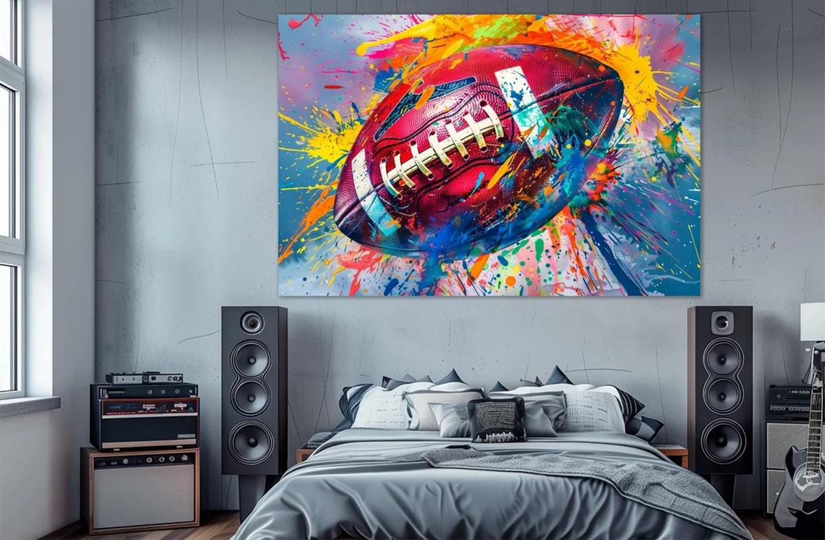 American Football Sports Art Painting Canvas #SA001