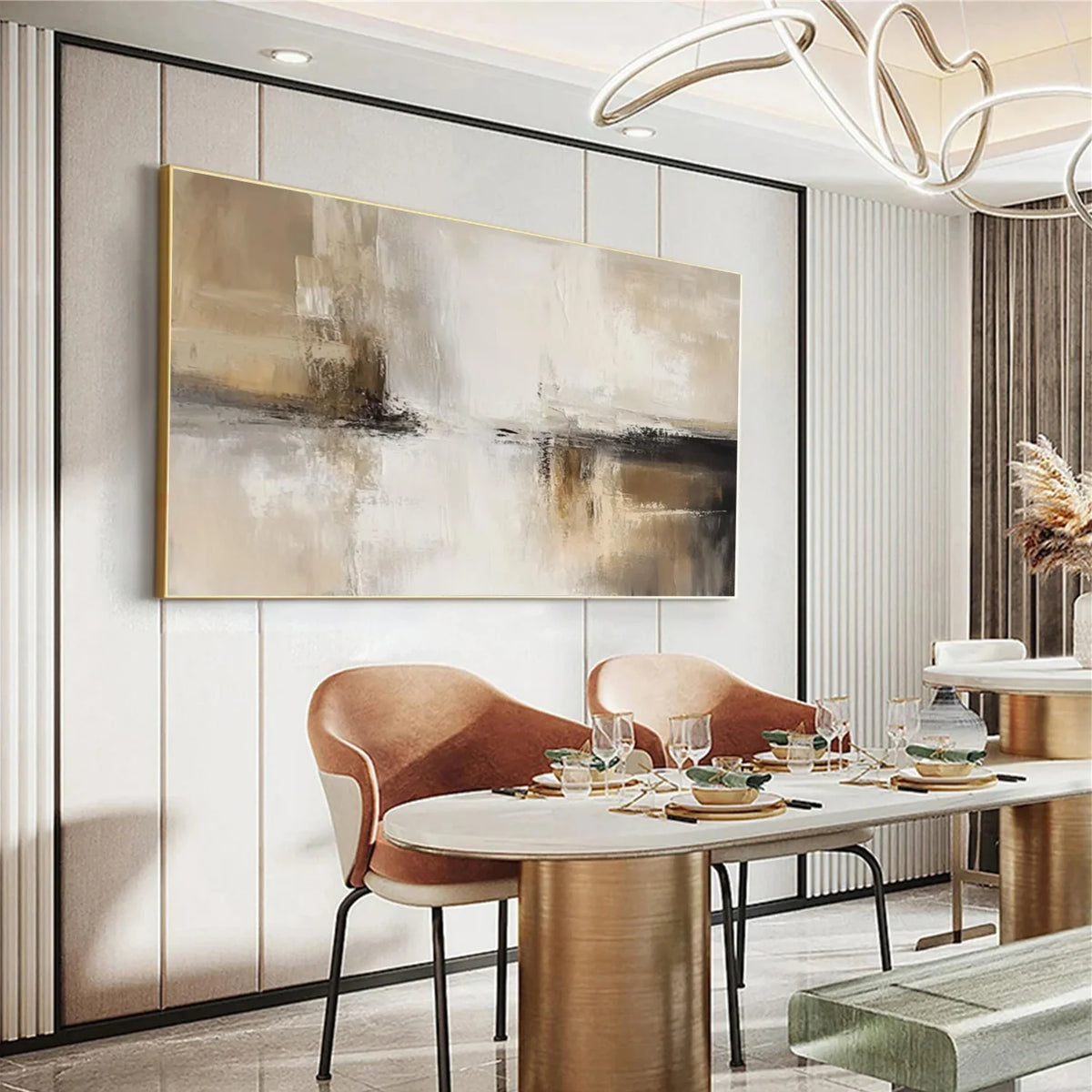 Abstract Texture Wall Art # AB689