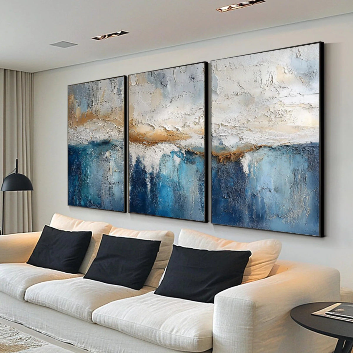 Abstract Wall Art Set of 3 #AB617