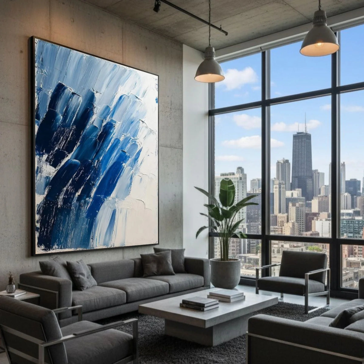 Abstract Texture Wall Art # AB672