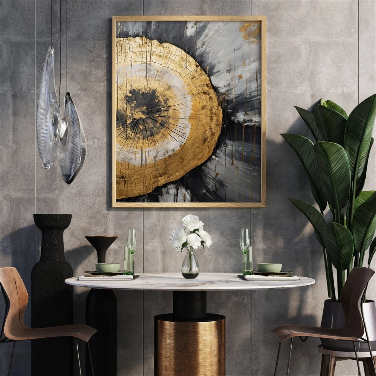 Abstract Painting Set of 3 #AB207
